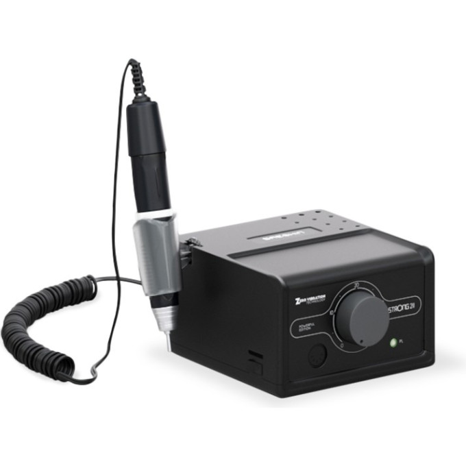 Аппарат для маникюра и педикюра STRONG 211/H400RU BLACK EDITION (без педали в коробке) 13 580